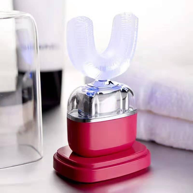 Fully Automatic U Shaped Electric Toothbrush Silicone