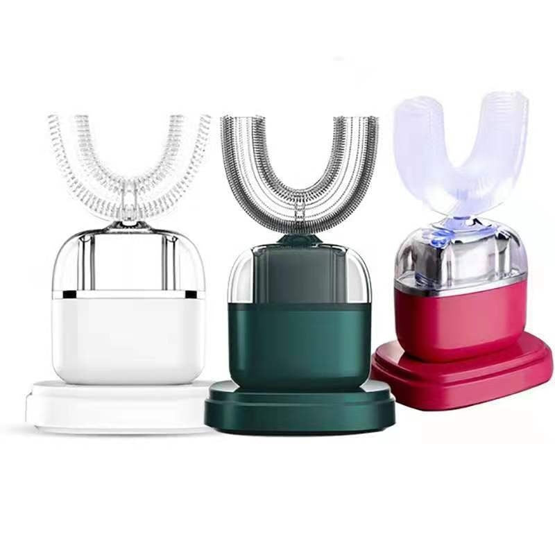 Fully Automatic U Shaped Electric Toothbrush Silicone