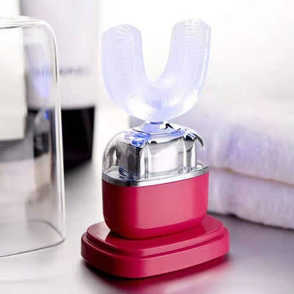 Fully Automatic U Shaped Electric Toothbrush Silicone